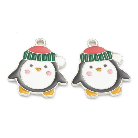 Christmas Penguin Charms