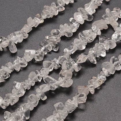Crystal Quartz Chip Beads